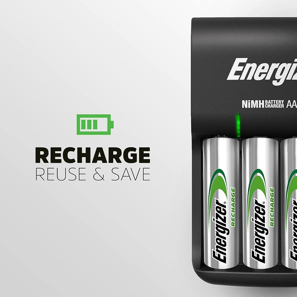 Bộ máy sạc Pin Energizer CHVC5 Kèm 4 Pin Sạc 1300mAh - Ảnh 4