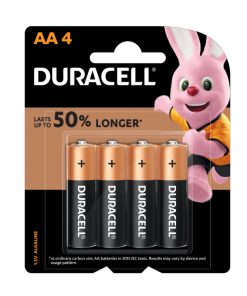 Pin AA Duracell Coppertop Vỉ 4 Viên Chính Hãng