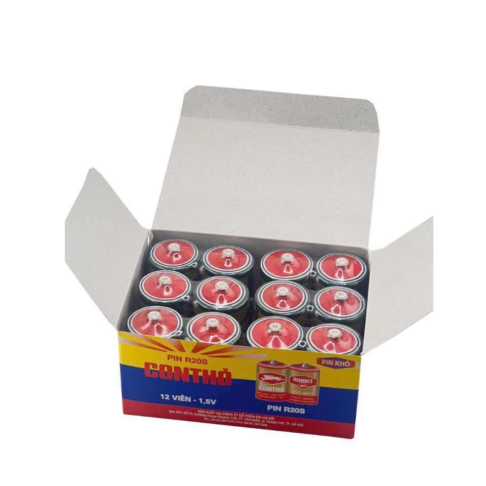 Pin Đại Con Thỏ R20P Vỉ 2 Viên Chính Hãng
