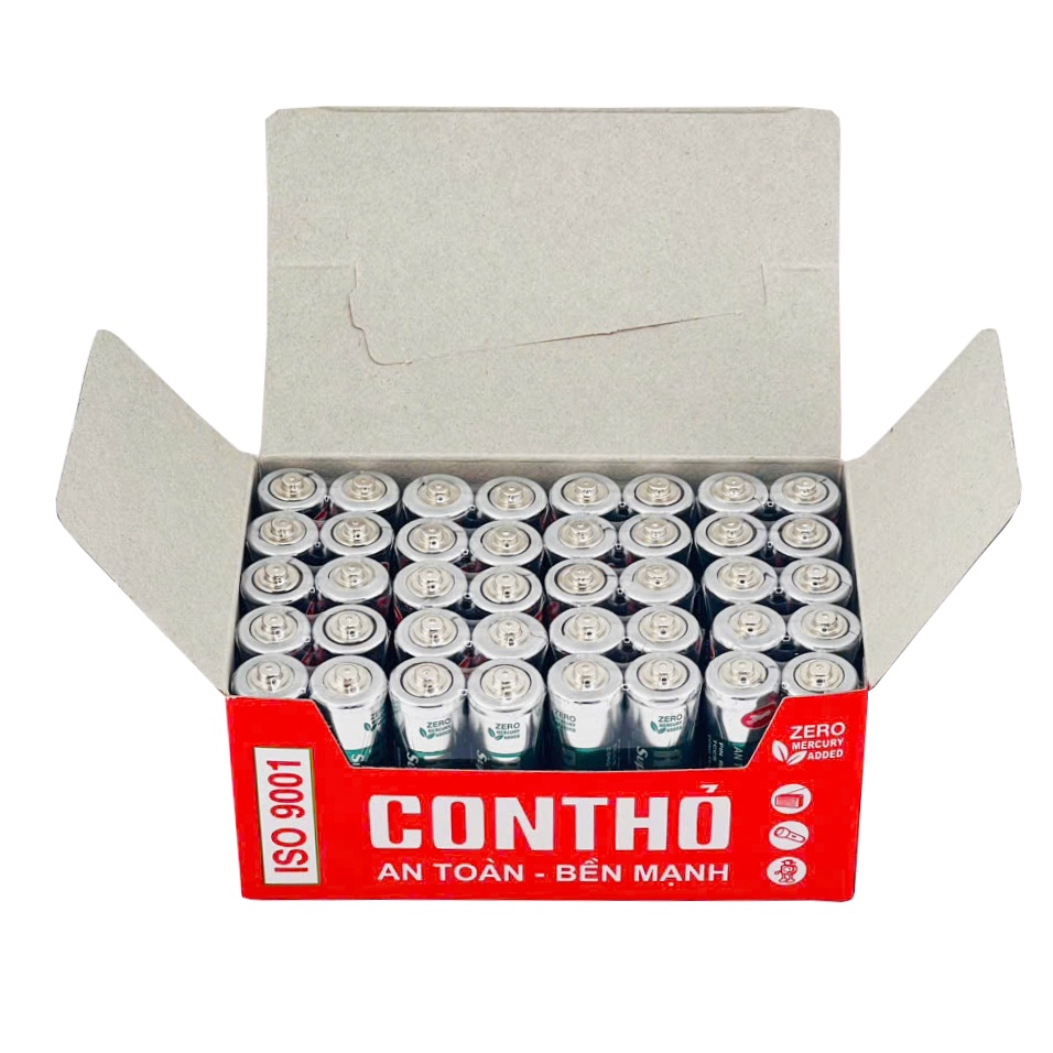 Pin Tiểu AA Con Thỏ Nhãn Nhôm Xanh Cao Cấp - Ảnh 3