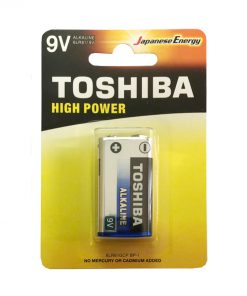 Pin 9V Toshiba alkaline 6LR61 Vỉ 1 Viên